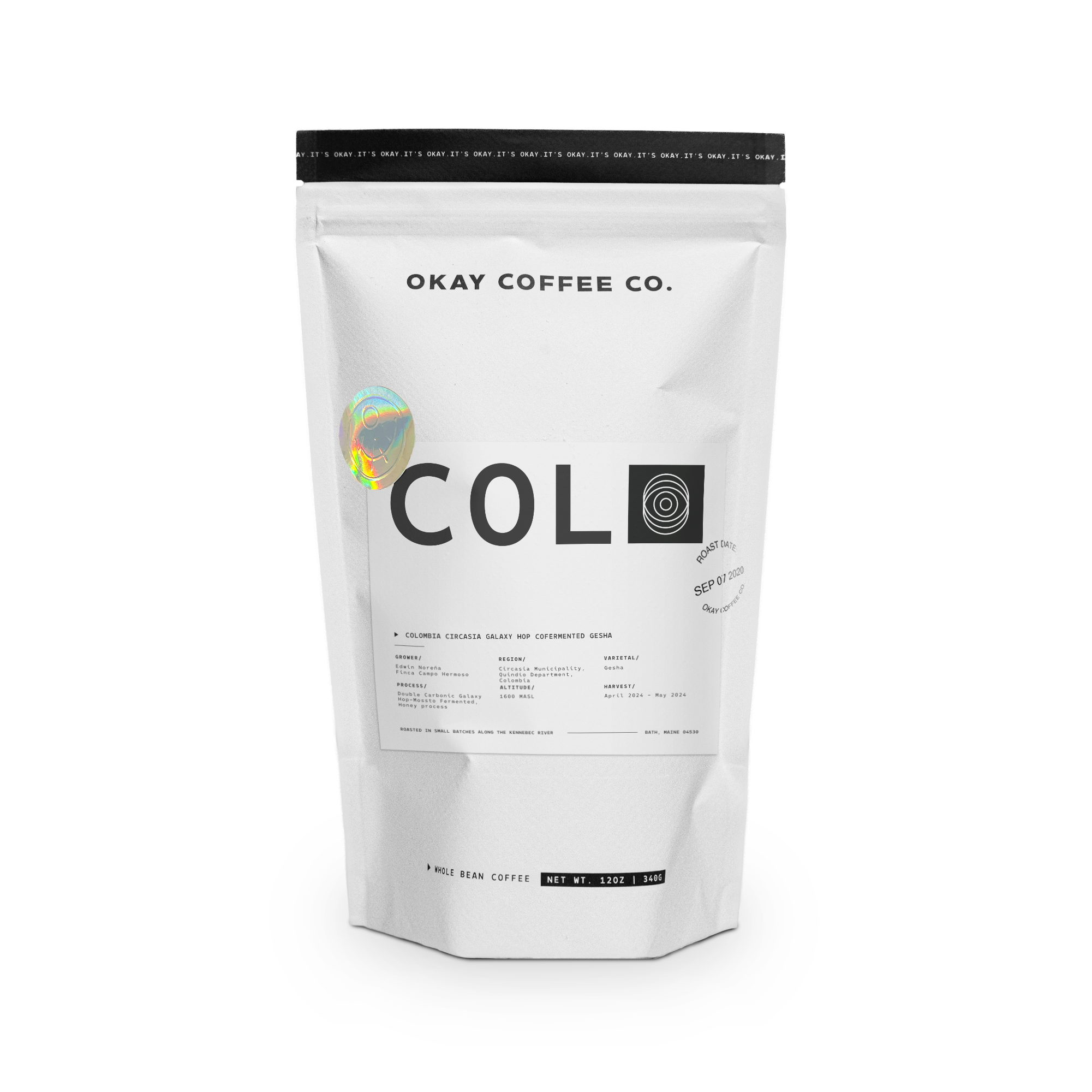 COLOMBIA CIRCASIA GALAXY HOP COFERMENTED GESHA – Okay Coffee Co